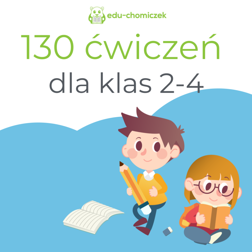 cwiczenia nauka czytania klasy 2 4