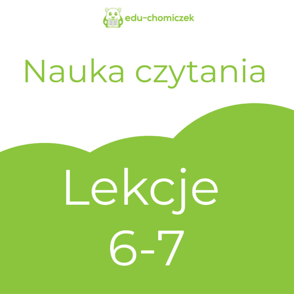 Produkt lekcja 6-7 nauka czytania