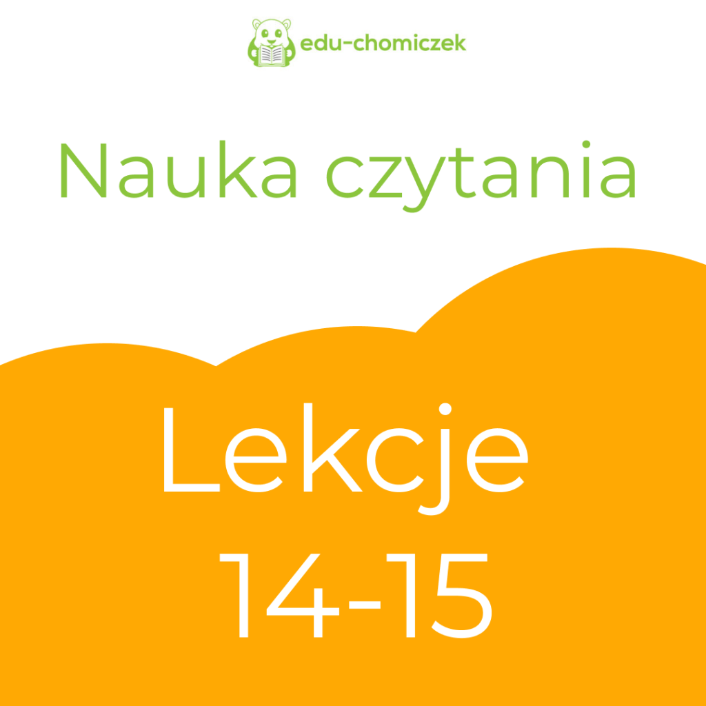 Produkt lekcje 14-15 nauka czytania