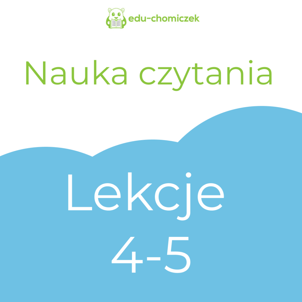 Produkt lekcje 4-5 nauka czytania